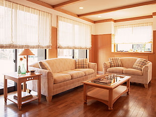 living room interior design photo HD wallpaper