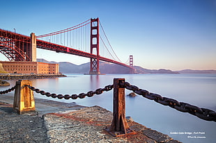Golden Gate Bridge, San Francisco, fort point HD wallpaper