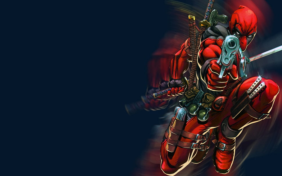 Deadpool digital wallpaper, Deadpool HD wallpaper