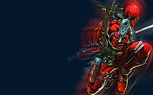 Deadpool digital wallpaper, Deadpool