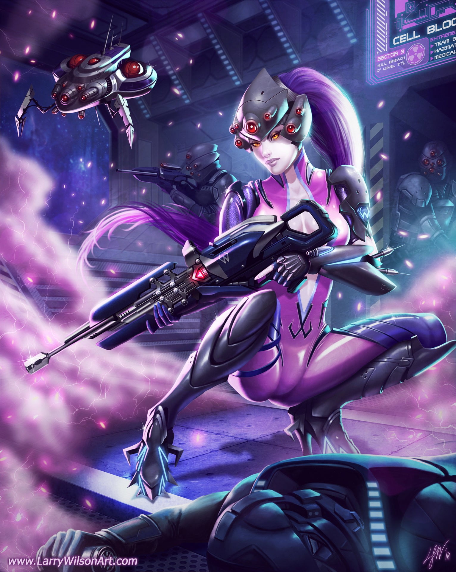 Free download Black Lily Widowmaker 8K Overwatch [Video Game] HD wallpaper  [5120x1440] for your Desktop, Mobile & Tablet | Explore 35+ 5120x1440  Purple Wallpapers | Backgrounds Purple, Purple Background, Purple  Backgrounds