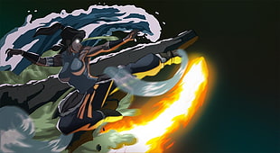 Katara from Avatar, The Legend of Korra, Korra