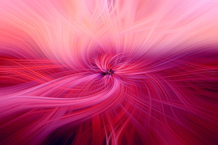 pink and white abstract painting