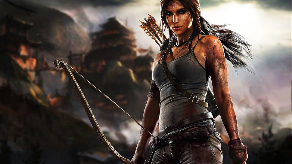Tomb Raider game wallpaper, video games, Tomb Raider, Lara Croft HD wallpaper