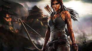 Tomb Raider game wallpaper, video games, Tomb Raider, Lara Croft