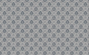 grey and blue damask pattern