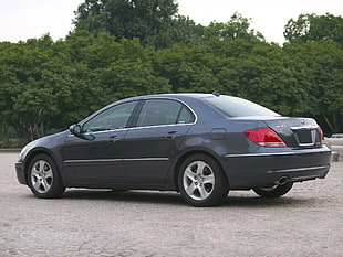 gray sedan