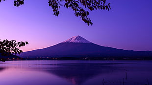 landscape photography of Mount Fuji in Japan HD wallpaper