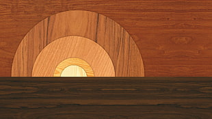 digital art, wood HD wallpaper
