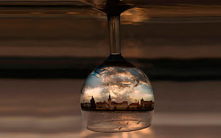 clear glass jar with lid, digital art