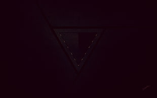 triangle, geometry, abstract