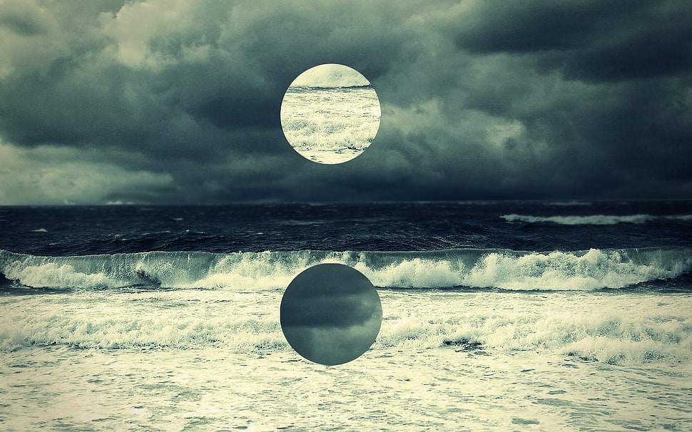 seashore HD wallpaper
