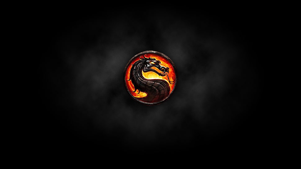 Mortal Combat logo HD wallpaper