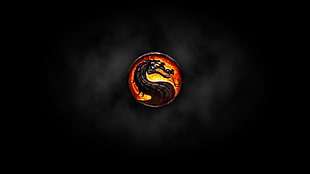 Mortal Combat logo HD wallpaper