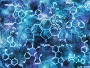chemical symbol illustration HD wallpaper