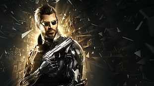 Deus Ex game wallpaper, video games, artwork, Deus Ex: Mankind Divided HD wallpaper