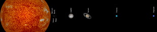 Jupiter near Saturn