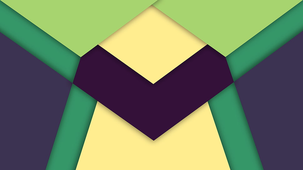 yellow and black illustration, digital art, pattern, minimalism, techno HD wallpaper