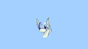 Pokemon character illustration, Pokémon, Dratini