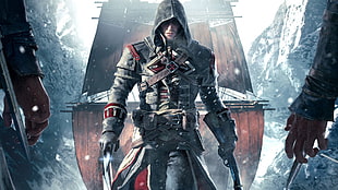 Assassin's Creed poster, video games, assassins 