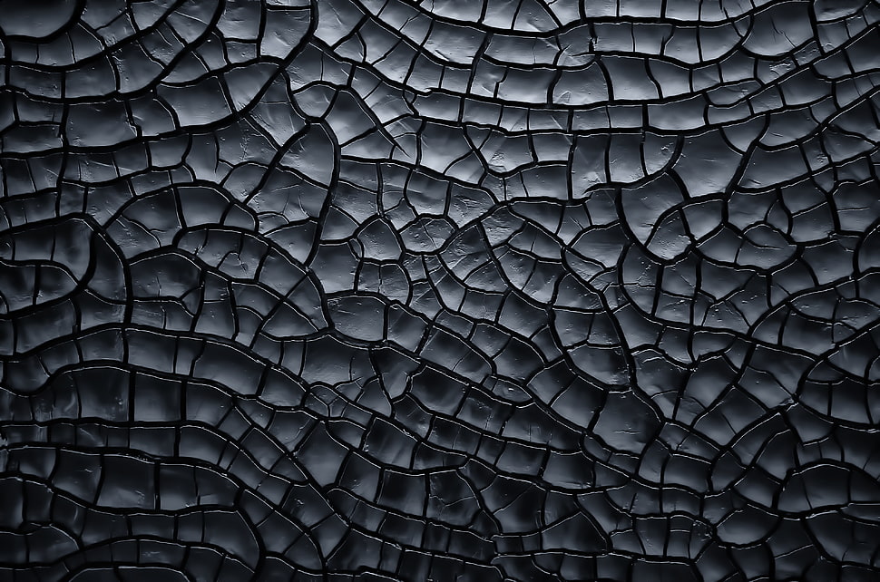 Texture,  Crack,  Black HD wallpaper