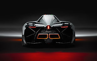 gray and black sports car, Lamborghini, lamborghini egoista, concept cars