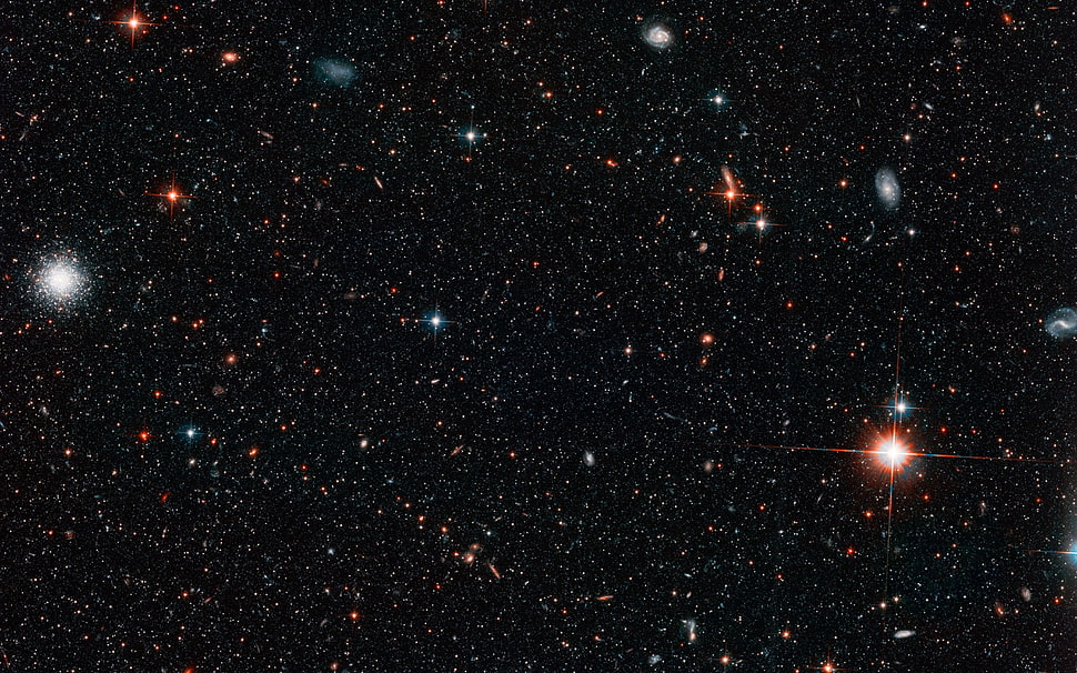 outer space wallpaper, space, galaxy, stars HD wallpaper