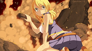 Fairy Tale Lucy digital wallpaper, Fairy Tail, Heartfilia Lucy , Gaston | 8, anime