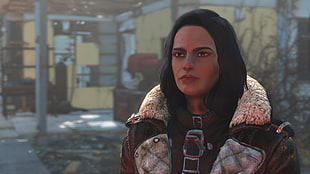 female character illustration, Fallout 4, Piper Wright