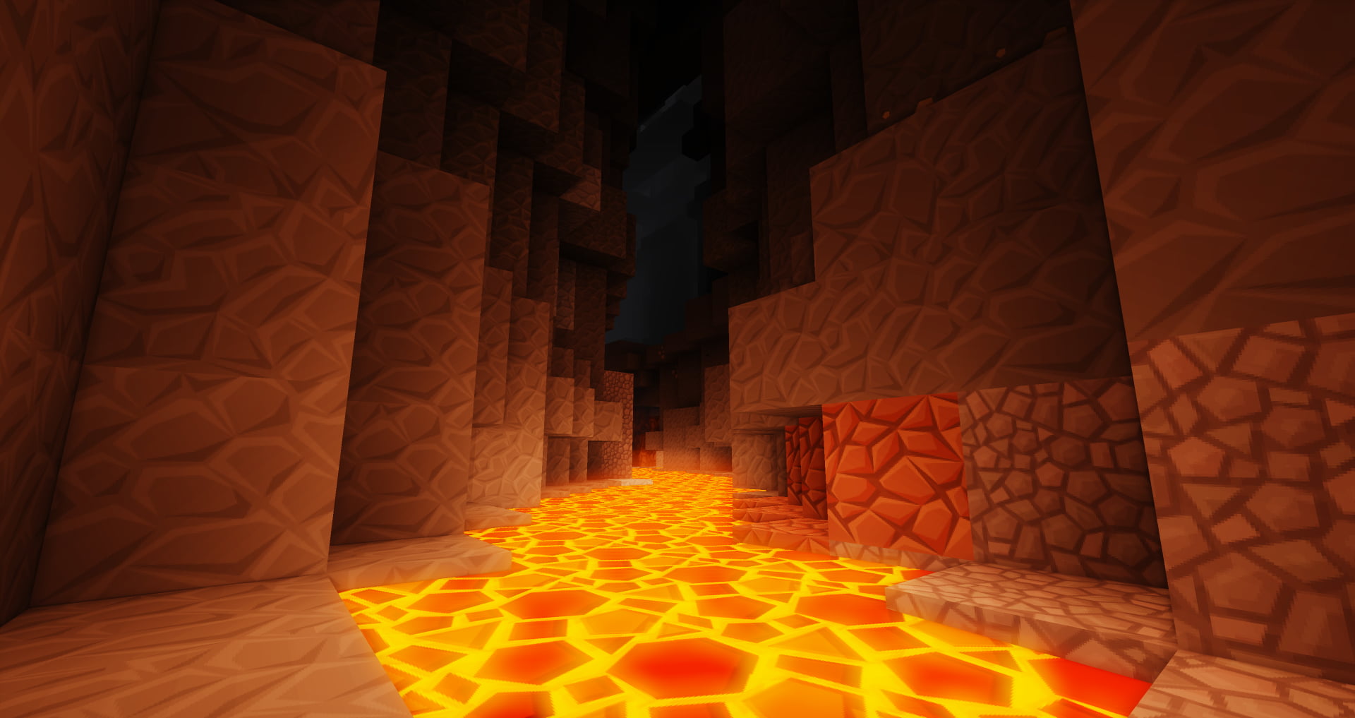 Minecraft Wallpaper Lava - Gudang Gambar