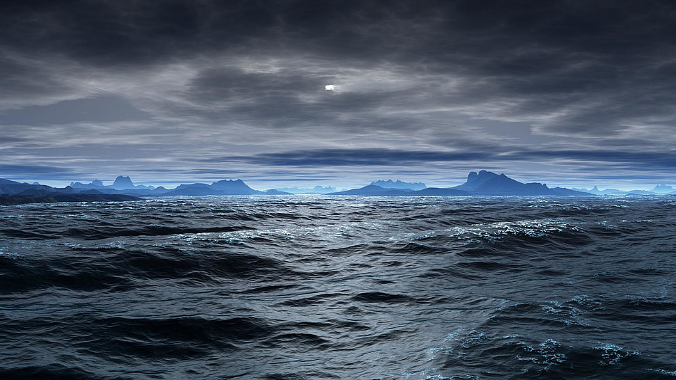 ocean waves HD wallpaper