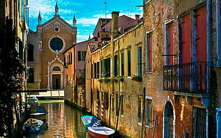 Venice Canal, Italy, river HD wallpaper