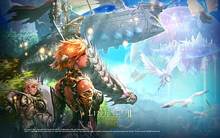 Lineage II digital wallpaper, Lineage II, RPG, fantasy art HD wallpaper
