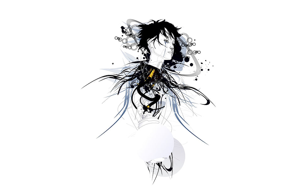 Naruto character sketch HD wallpaper