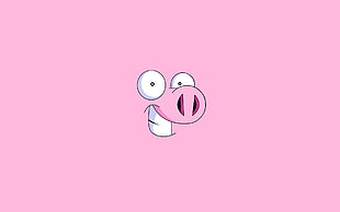 Pig face illustration