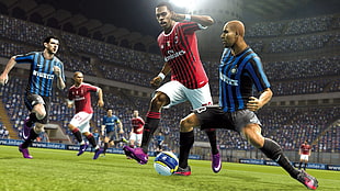FIFA game poster, FIFA, Inter Milan, AC Milan