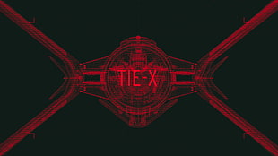 Star Wars TIE-X illustration, Star Wars, TIE Fighter, concept art, digital art HD wallpaper