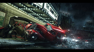 red vehicle, Mafia III, video games, Mafia HD wallpaper