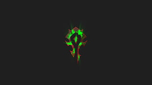 green logo, World of Warcraft, Warlords of Draenor, World of Warcraft Legion, video games