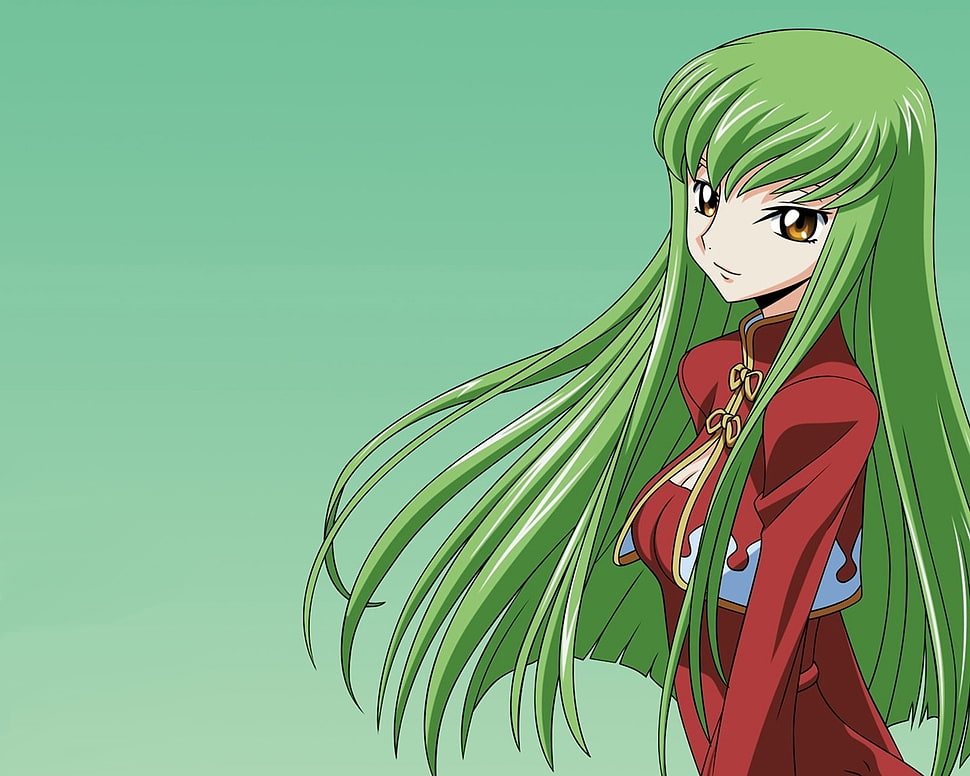 Code Geass female character illustration HD wallpaper