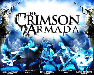 The Crimson Armada poster HD wallpaper
