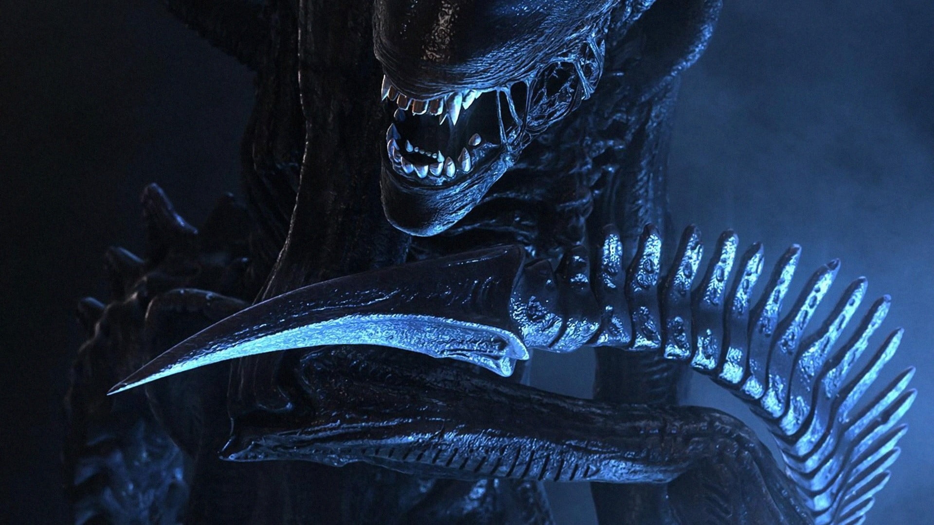 Alien Monster Illustration Alien Movie Movies Xenomorph Hd