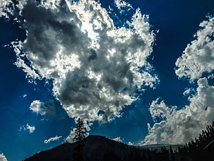 cloudy sky, Clouds, Overcast, Sky HD wallpaper