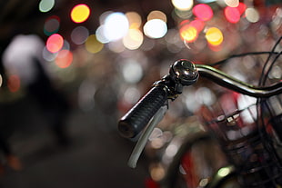 close up photo of a bicycle HD wallpaper