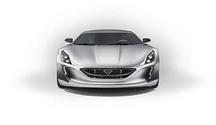 silver luxury car HD wallpaper