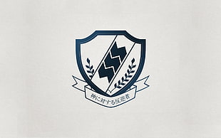blue shield logo, Angel Beats!