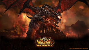 World of Warcraft Cataclysm wallpaper, Blizzard Entertainment, Warcraft,  World of Warcraft, Deathwing HD wallpaper