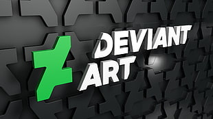 Deviant Art wallpaper, 3D, DeviantArt