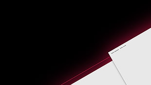 open source, manga, abstract, red HD wallpaper