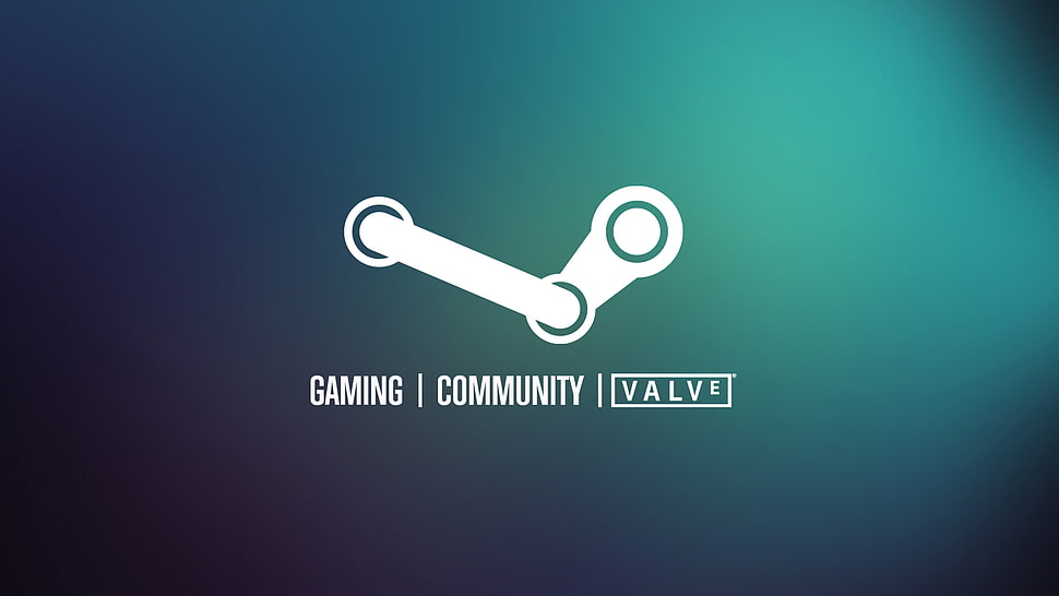 Steam logo HD wallpaper